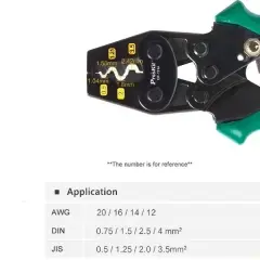 Proskit CP-151A Terminal Pabuç Sıkma Pensesi