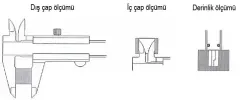 Mitutoyo 530-312 Hassas Mekanik Kumpas 0-150mm