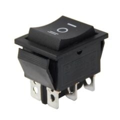 IC-110 Geniş Işıksız YAYLI Anahtar MOM-OFF-MOM