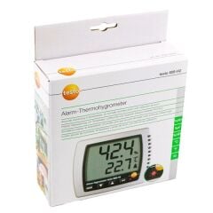 Testo 608-H2 Alarmlı Sıcaklık ve Nem Ölçer 'Çok Hassas'