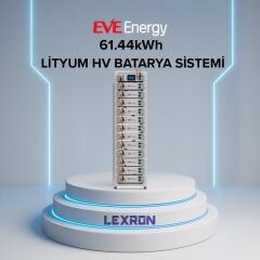 Eve 61.44Kwh Lityum Hv (Yüksek Voltaj) Batarya Sistemi