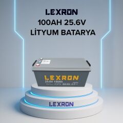 100Ah 25.6V Lityum Batarya