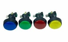 IC-180J Atari Butonu 24mm 12V Ledli Kafa 43mm