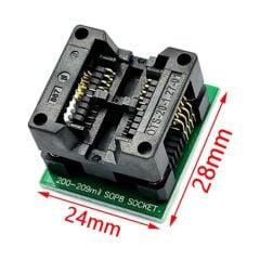 200 Mil SOP8 SO8 to DIP8 Adaptör Soket