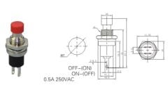 IC-177 Buton Ø7mm PBS-105