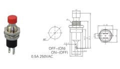 IC-177 Buton Ø7mm PBS-105