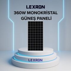 360W Monokristal Güneş Paneli
