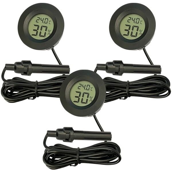 3 Adet | OEM FY22 Problu Sıcaklık Ve Nem Ölçer