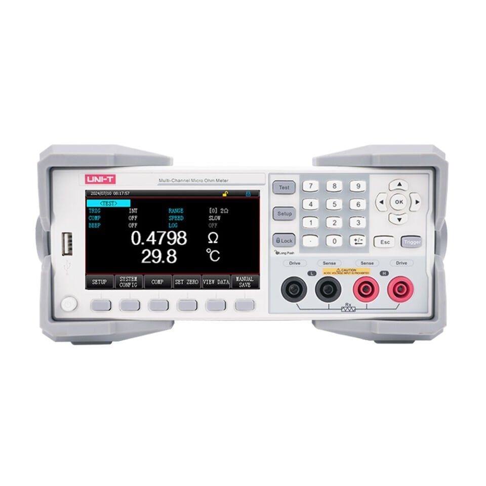 Unit UT3515-S10 Mikro Ohmmetre Masa Tipi