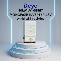 10Kw Hibrit Monofaze İnverter Lv