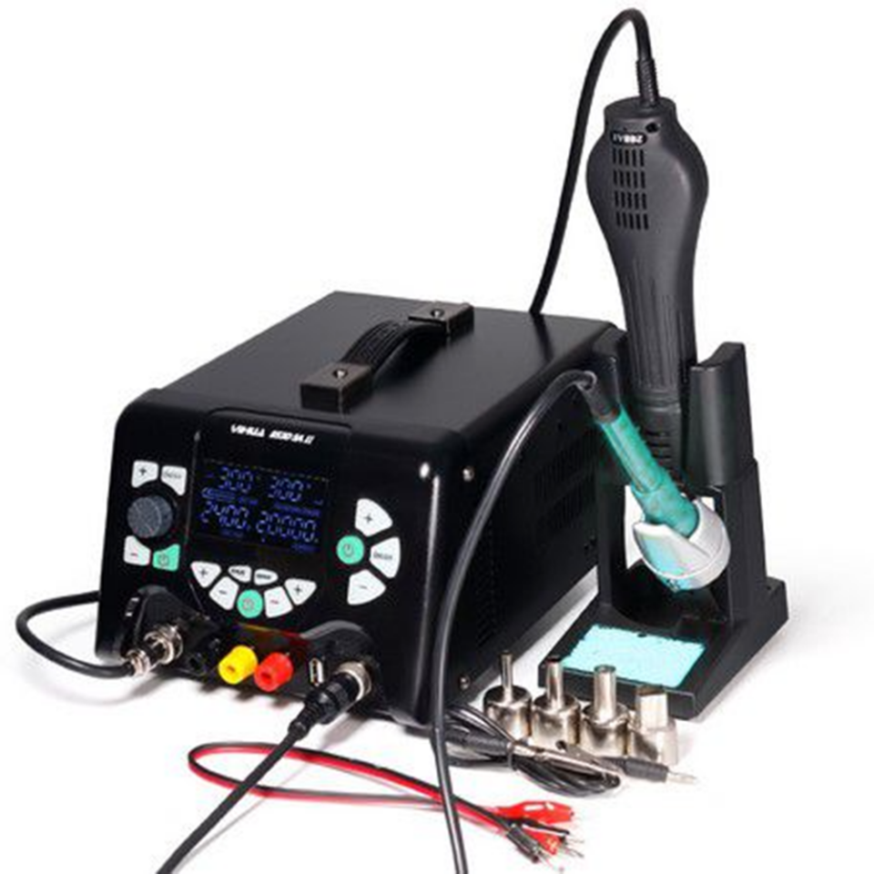 Yihua 853D 5A-II 3'ü 1 Arada Sıcak Hava Lehimleme istasyonu