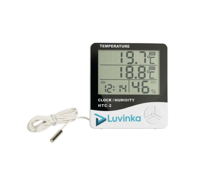 HTC-2 Dijital Sıcaklık ve Nem Ölçer Termometre