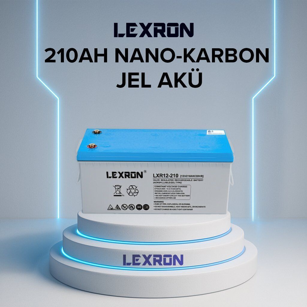 210Ah-12v Nano-Karbon Jel Akü