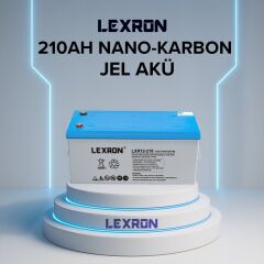 210Ah-12v Nano-Karbon Jel Akü