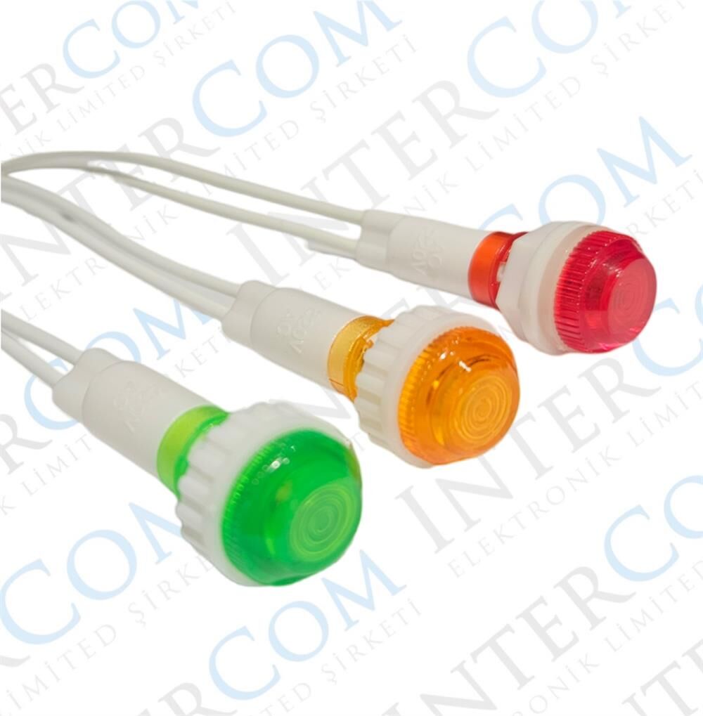 IC-227 Sinyal Lambası 10mm Plastik