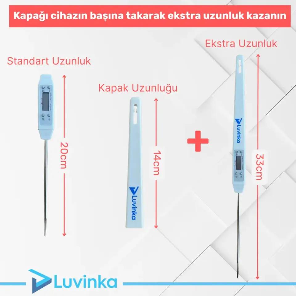 Luvinka CH-103 Saplama Problu Gıda Termometresi