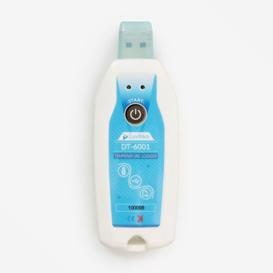 Luvinka DT-6001 Tek Kullanımlık Sıcaklık Kaydedici Datalogger