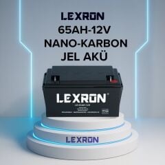 65Ah-12v Nano-Karbon Jel Akü