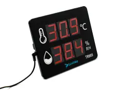 Luvinka TR905 Duvar Tipi Dijital Termo&Higrometre ve Alarm