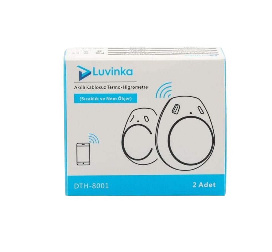 Luvinka DTH-8001 Sıcaklık ve Nem Kaydedici Datalogger