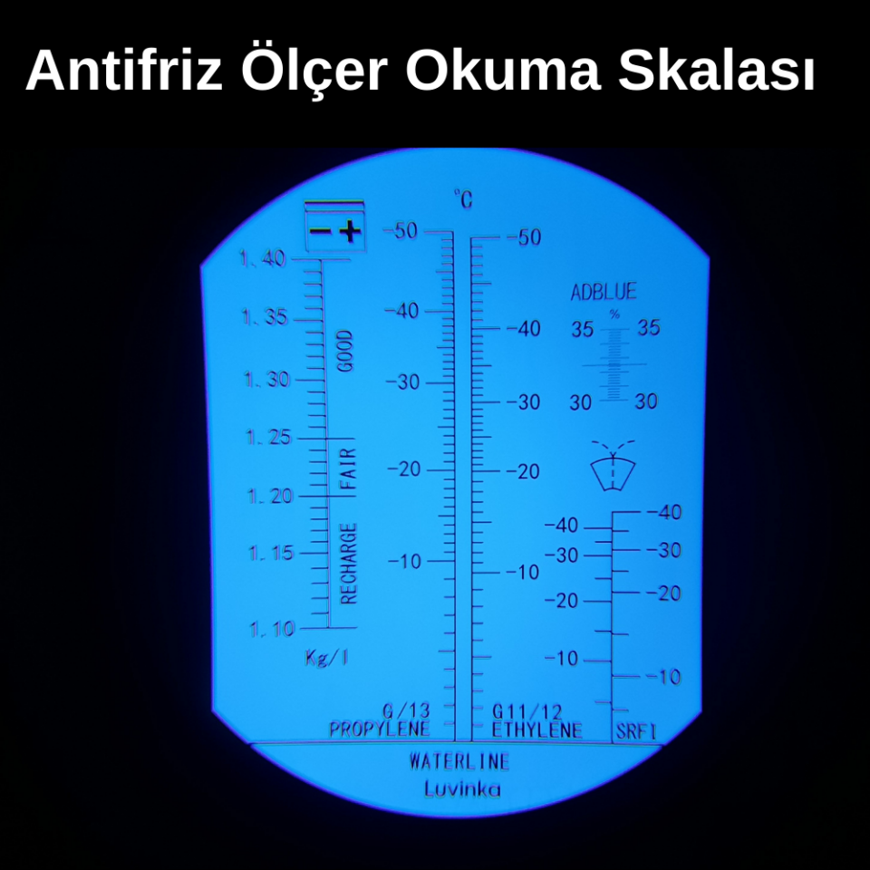 ATC Antifriz ve AdBlue Ölçer Refraktometre