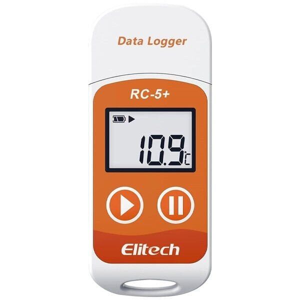 Elitech RC-5+ USB Girişli Sıcaklık Kaydedici Datalogger Otomatik PDF Rapor