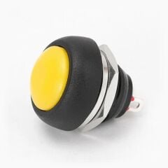 12mm PBS-33B Push Buton Sarı