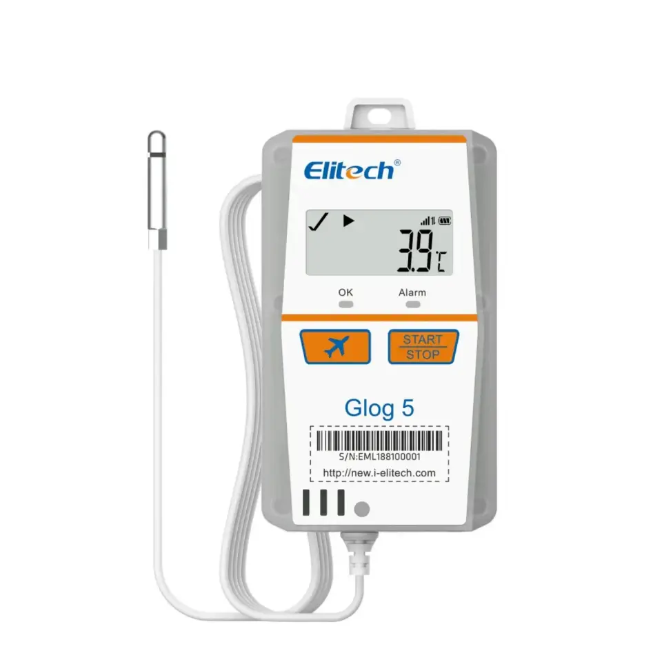 Elitech GLog 5B-TH Tek Kullanımlık IoT Sıcaklık ve Nem Data Logger