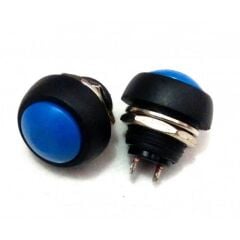 12mm PBS-33B Push Buton Mavi