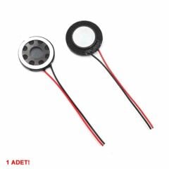 Hoparlör 1W 8ohm 20mm Yuvarlak