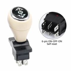 Joystick Kcd4 Anahtar Push Beyaz