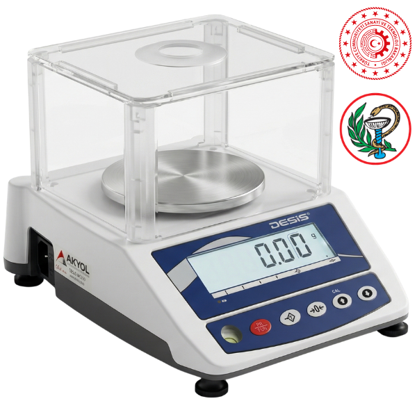 Desis BTU-M Bakanlık Onaylı Eczane Terazisi 600GR | 0.01GR