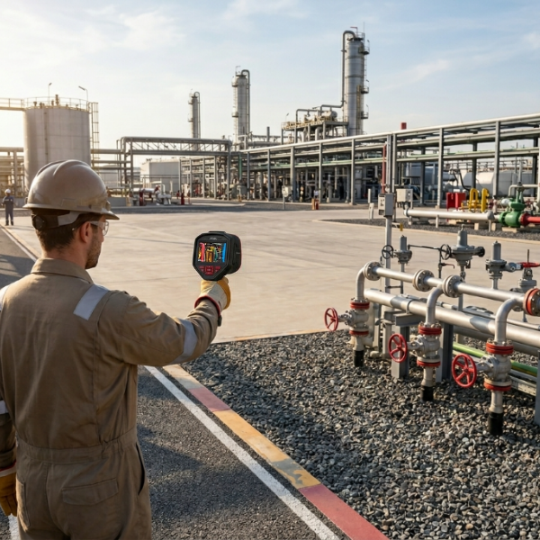 HIKMICRO AI56L Akustik Ses Görüntüleme Kamerası