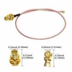 30cm RP Sma Dişi ( Erkek ) Ipex1 RF Kablo
