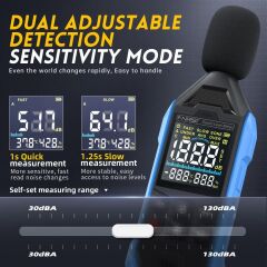 FNIRSI FDM01 Dijital Gürültü Desibel Metre