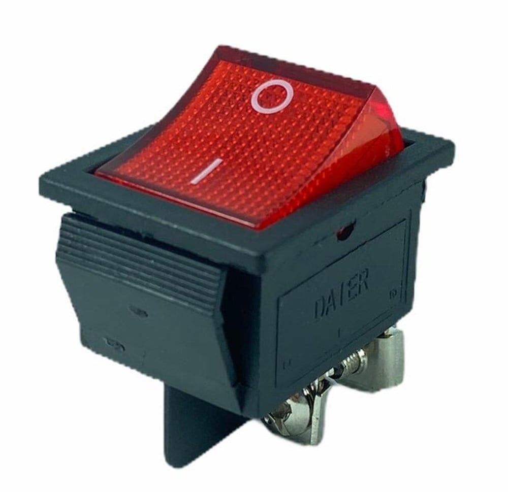 IC-104C Vida Bacak Geniş Işıklı Anahtar ON-OFF