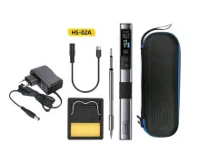 FNIRSI HS 02A Akıllı Elektrikli Havya 100W - Adaptörlü