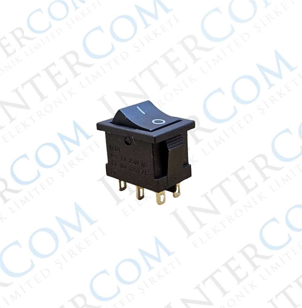 IC-121-6 Mini Işıksız Anahtar 6P