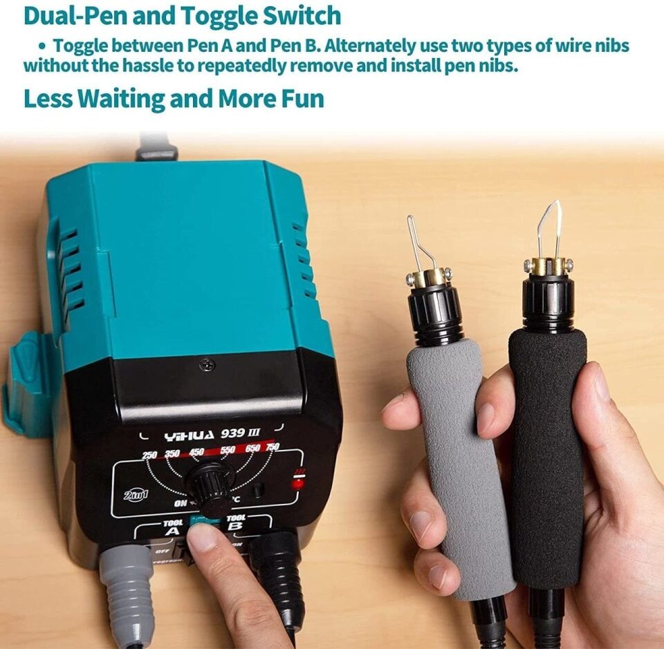 Yihua 939 III Ahşap Yakma İstasyonu Çiftli