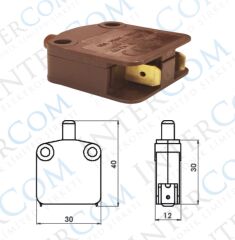 IC-187C Ters Dolap Switch Normalde Kapalı