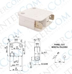 IC-187C Ters Dolap Switch Normalde Kapalı