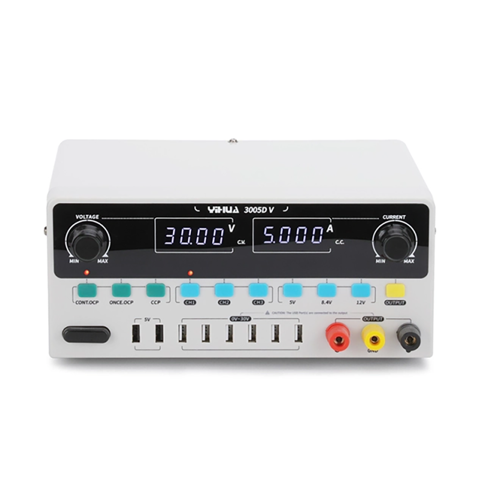 Yihua 3005D-V 30V 5A Dijital Doğrusal DC Güç Kaynağı