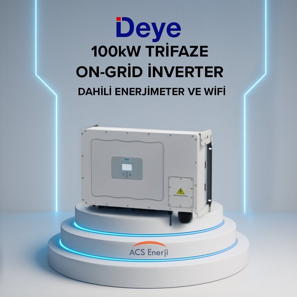 100Kw On-Grid Trifaze İnverter