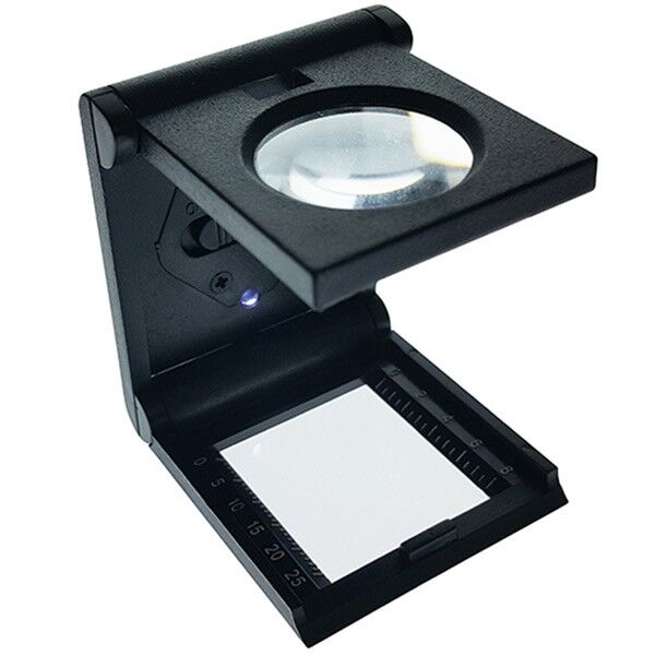 14109 Katlanır Işıklı Büyüteç Lup Mercek 5X