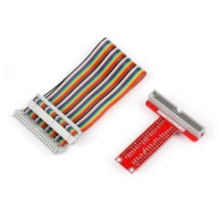 Raspberry Pi T Genişleme Kartı + 40 Pin Kablo