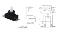 IC-180H4 SÜPÜRGE ANAHTARI 2P PBS-03A