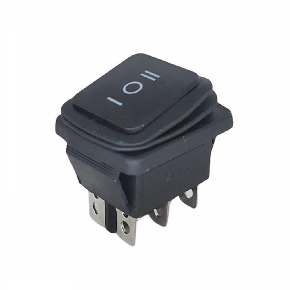 IC-108W GENİŞ IŞIKSIZ ANAHTAR ON-OFF-ON 6P KÖRÜKLÜ