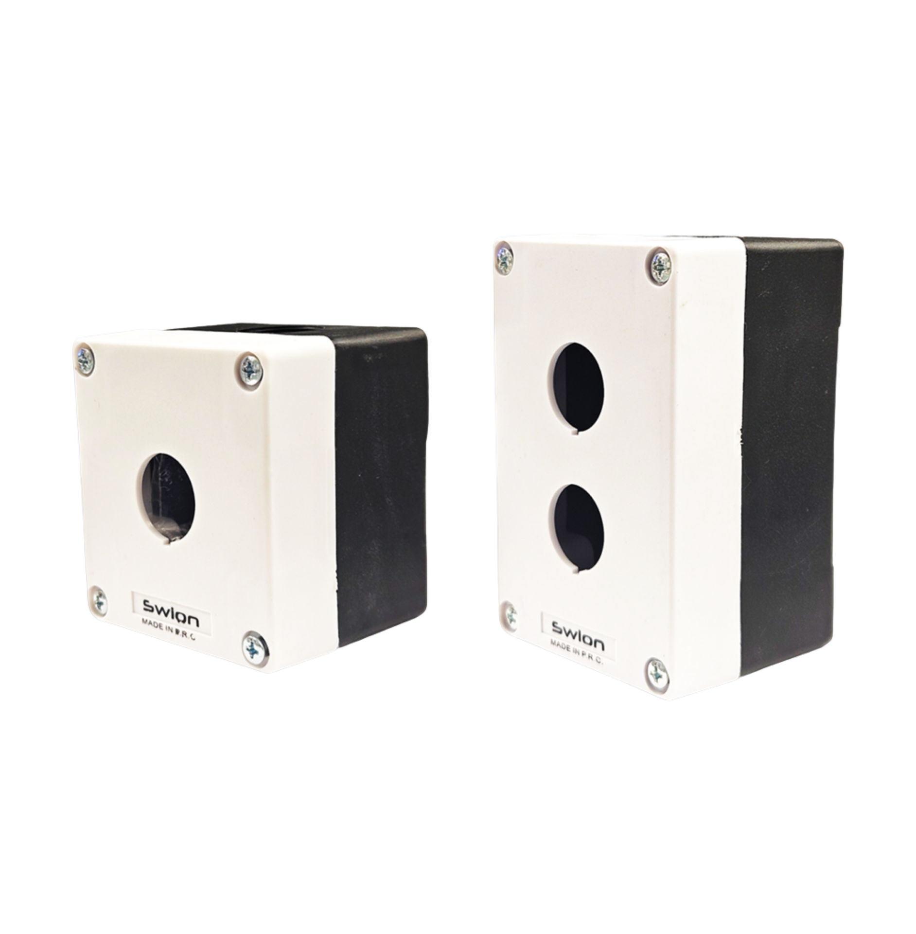 HJ9 22MM BUTON KUTUSU GRİ-SİYAH