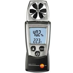 Testo 410-2 Pervane Anemometre | Hız+Sıcaklık+Nem