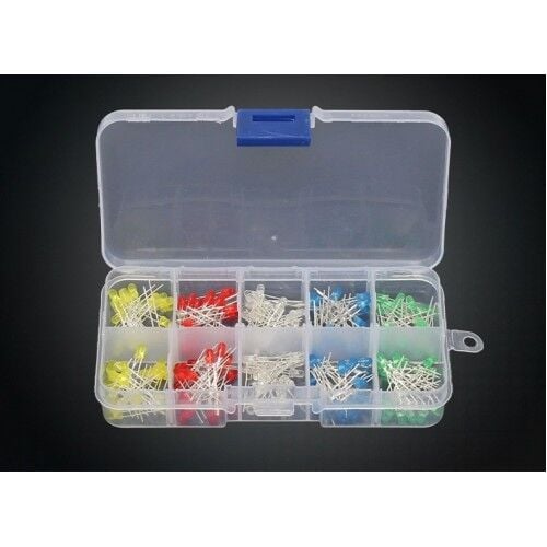 100 Adet 5mm Led Seti Kutulu